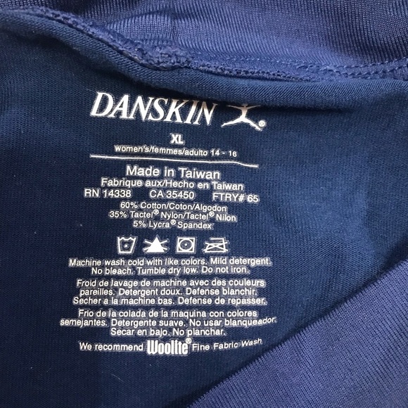 Danskin Track Suit Sweat Suit Lounge Wear Set Blue Mock Neck Woman’s S… - Picture 8 of 12